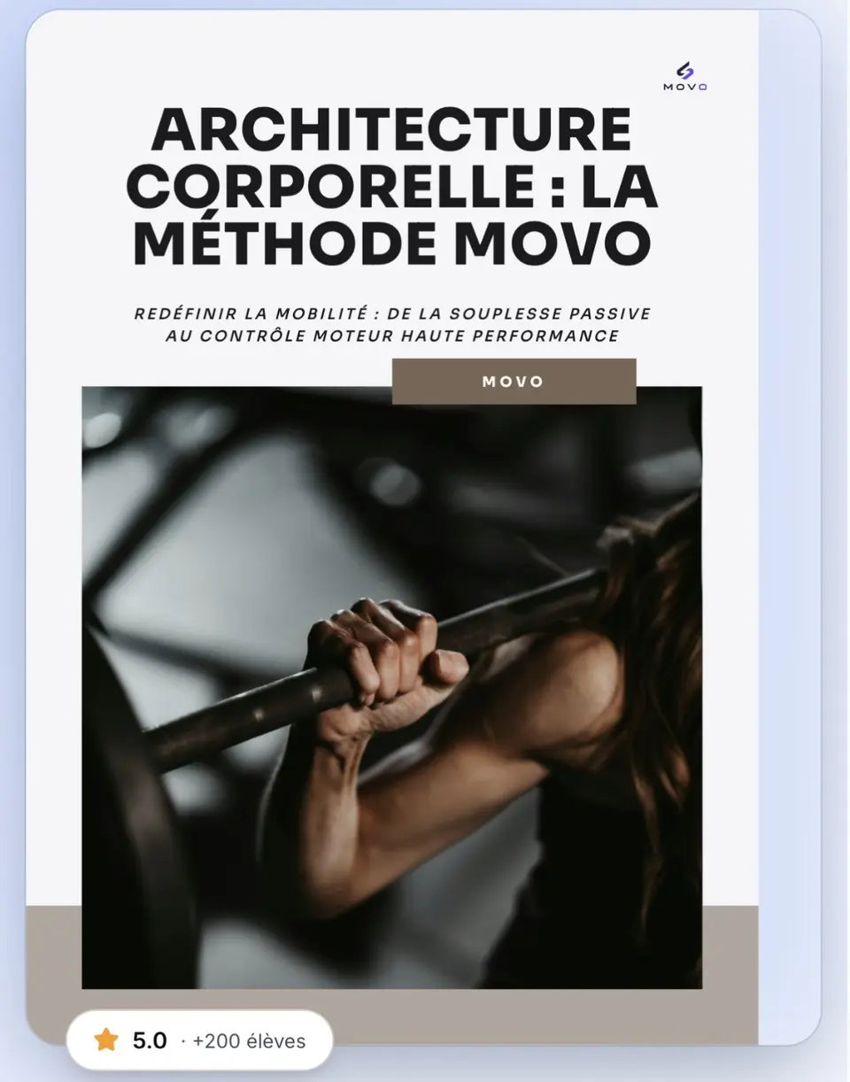 Ebook Architecture corporelle : la méthode MOVO