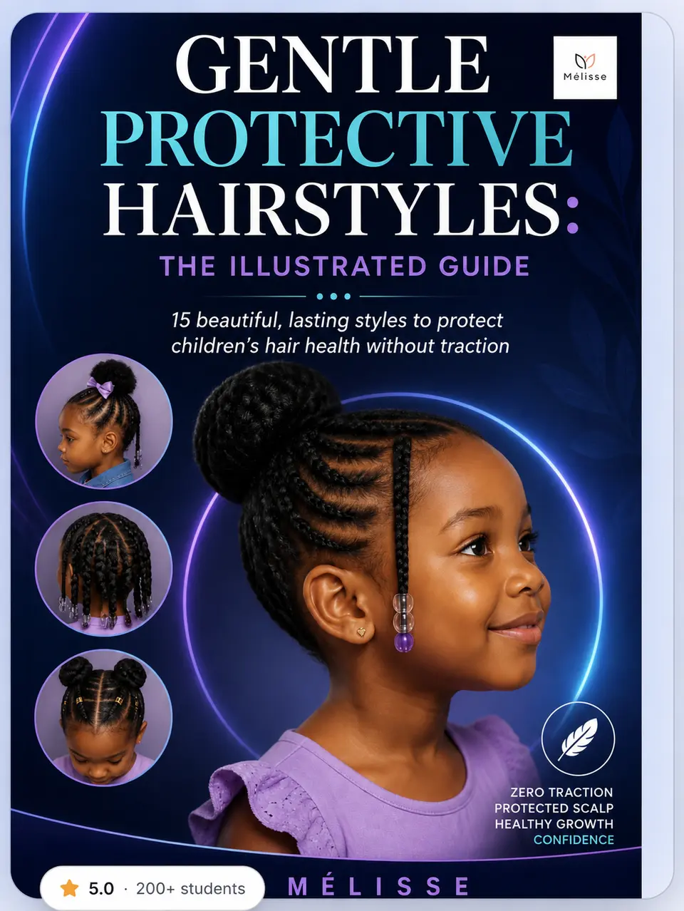 Ebook Gentle protective hairstyles